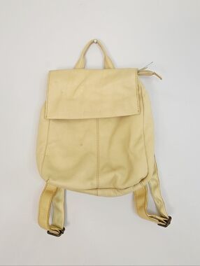 American Leather Co. Liberty Backpack Pale Lemon Yellow